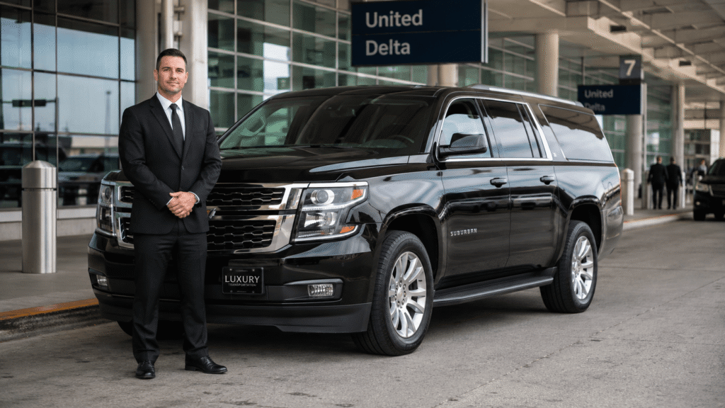 Private chauffeur-driven car service from Boston and Logan Airport to Portsmouth, New Hampshire